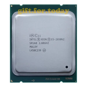 Intel Xeon E5-2650 V2 SR1A8 Socket 2011 CPU Processor 2.60GHz 8-Core 20MB 95 W - Picture 1 of 5