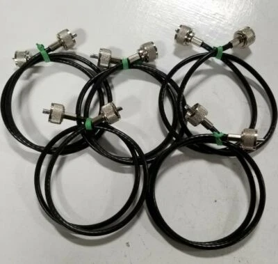 Vintage Samson DA-4 Cable Lot of 5 - Image 1 of 3