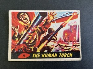 1962 Mars Attacks Trading Card # 9 - Issued By A&BC Gum under Bubbles Inc - Picture 1 of 2