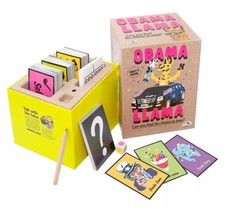 Obama Llama: The Celebrity Rhyming Party Card Game by Big Potato (Target) NEW