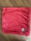 Gymboree Red Cat Jersey Knit Receiving Baby Crib Blanket Lovey Purrfect Red Back
