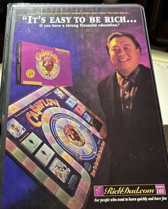 Rich Dad Education 3 Cassettes, Learning Cashflow 101, Play Cashflow Game, 2000 - Picture 1 of 3