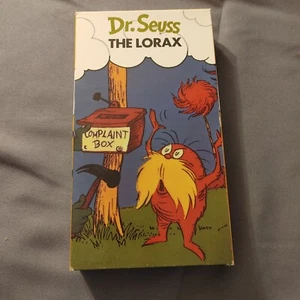 Dr. Seuss The Lorax VHS 1994 Video Release of 1971 Animated Sing Along Vintage - Picture 1 of 2