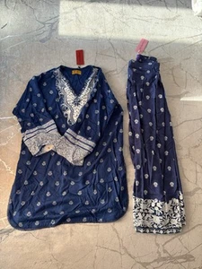 Designer Sana Safinaz Kurta And Trouser Kurta Size Small And Trouser Size Medium - Picture 1 of 9