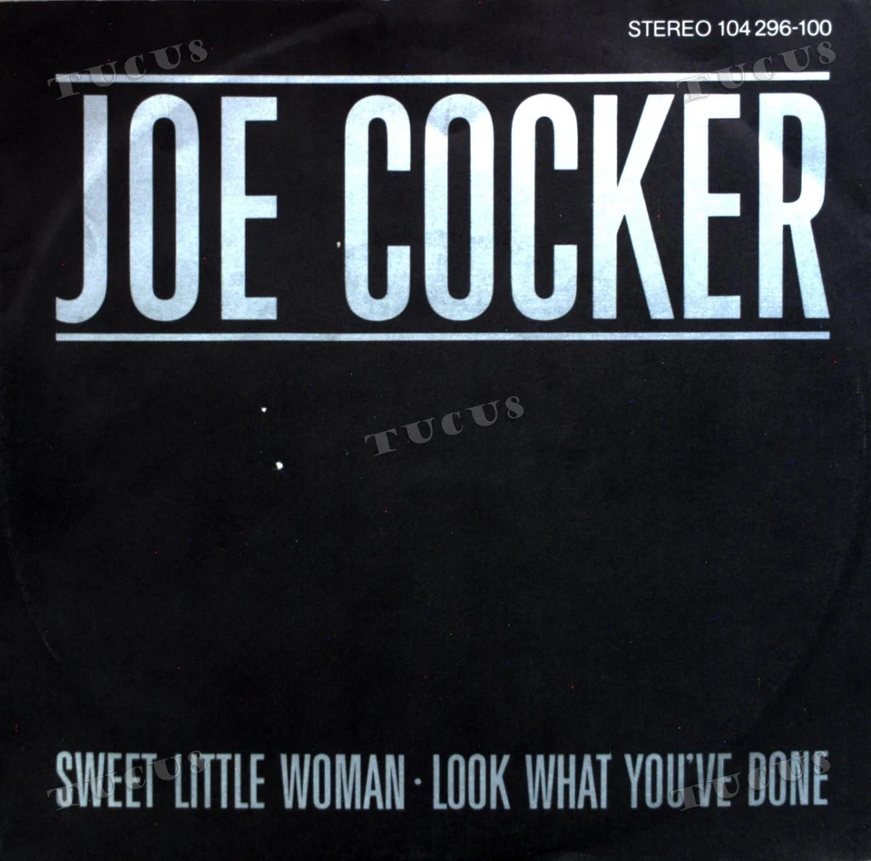 Joe Cocker - Sweet Little Woman 7" (VG+) '* - Image 1 of 1