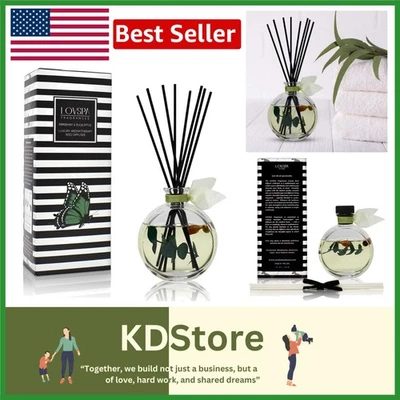 Unwind Eucalyptus & Mint Reed Diffuser Set for Home & Office - Image 1 of 4