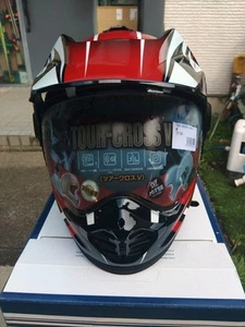 ARAI Motorcycle Helmet Off-Road TOUR-CROSS V DISCOVERY Red Size-L (59-60cm) New - Bild 1 von 9