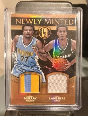 Panini Gold Standard 2016-17 - Memorabilia, Jamal Murray, Skal Labissiere 9/15 Foto 1 de 2