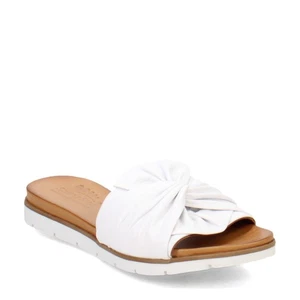 Women's Spring Step, Lavona Sandal LAVONA-W White LEATHER - Picture 1 of 8