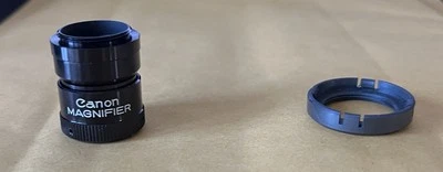 Canon Magnifier S Viewfinder Eyepiece (no adapter) R-0296 - Image 1 of 2