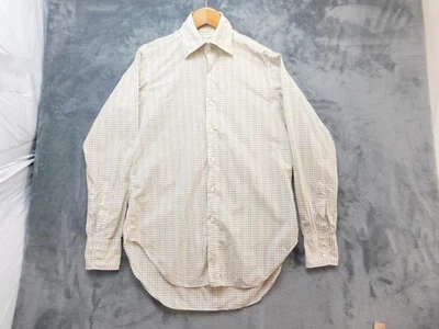 Turnbull & Asser Shirt Mens 15.5 39cm Multi Color Check Cotton Dress Button Up - Image 1 of 4