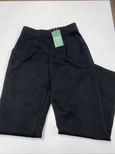 HALARA High-waisted Side Pocket Tapered Leg Work Pants Black S Small NWT - Picture 1 of 6