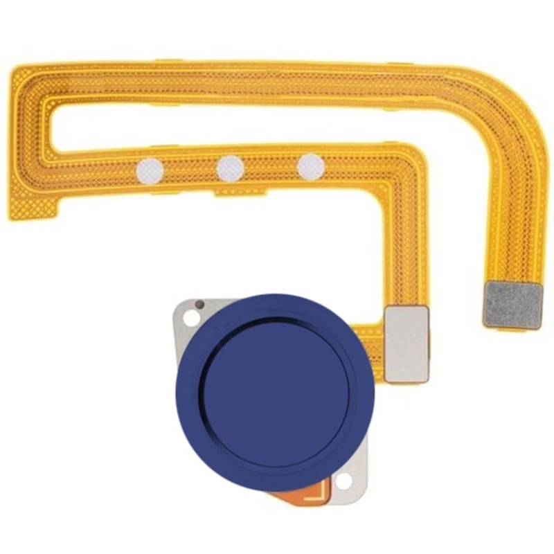 Button Home/Footprint Compatible For Motorola Moto G8 Cable Flex Blue Dark - Image 1 of 1