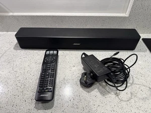 Bose Solo 5 Sound Bar - With Remote, Power Cable, and Optical Cable - Picture 1 of 14