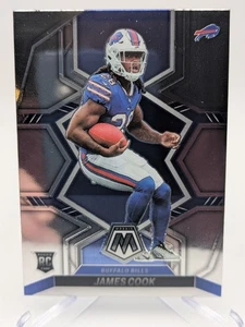 💥 JAMES COOK #309 2022 PANINI MOSAIC BILLS ROOKIE  - Bild 1 von 2