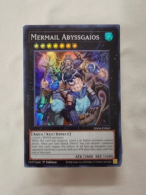 Mermail Water Deck Yugioh (44 Cards) Abyssmegalo Trishula Dragon Abyssgaios - Image 1 of 3
