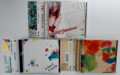 YUI/FLOWER FLOWER 3SET[CD][OBI]Japanese female singer-songwriter/from me to you - Image 1 of 4