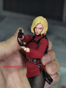 Cabeza de mujer asesina de belleza 1:6 1:12 1:18 esculpida para figura de acción de juguete de 12" 6" 3,75" - Imagen 1 de 9