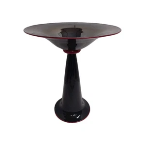 Vintage Kliszewski Kunst Glas Sockel Trophäe Auszeichnung signiert X-Large schwarz selten  - Bild 1 von 20