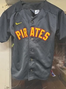Pittsburgh Pirates Jersey Nike Youth Size 6, Jolly Vintage 90s, See Photos - Bild 1 von 14