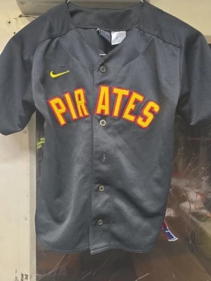 Pittsburgh Pirates Jersey Nike Youth Size 6, Jolly Vintage 90s, See Photos - Image 1 of 4