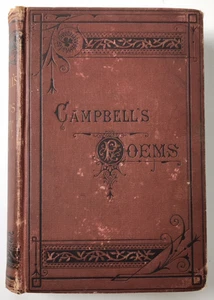 Campbells Poems The Poetical Works 1888 Crowell and Co HC - Picture 1 of 9