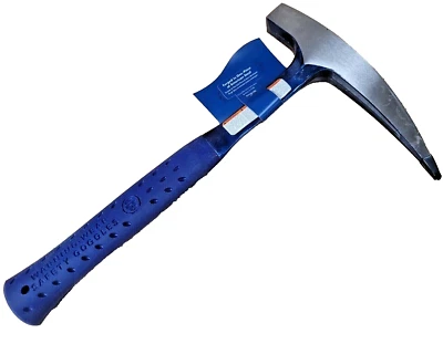 22 OZ Rock Pick mango de acero macizo agarre reductor de golpes ala geológica E3-22P Foto 1 de 4