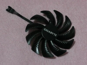 Cooler Fan For GIGABYTE GTX 960 1050 1060 1070 RX 470 480 570 580 T129215SU 87mm - Picture 1 of 3