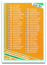 2013-14 O-Pee-Chee **** PICK YOUR CARD **** From The Base SET [251-500]