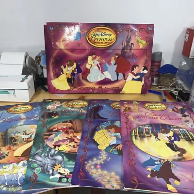 The Walt Disney Princess Treasure Chest Box Set~ Beauty & Beast~Cinderella 1993 - Image 1 of 4