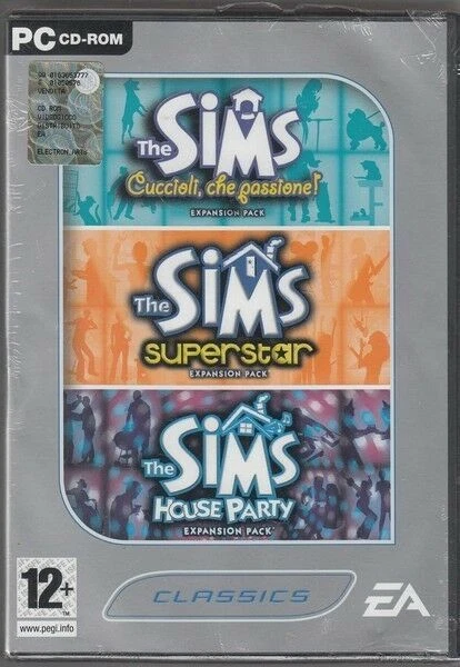 The Sims Classics Expansion Pack: Cuccioli che passione!, Superstar, House Pa... - Immagine 1 di 1