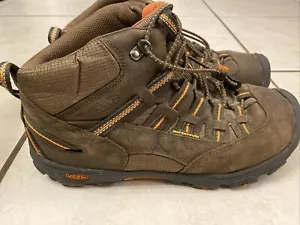 Keen Mens 6 EU 39 Hiking Shoes Brown 1007835 Bungee Waterproof EUC - Picture 1 of 6