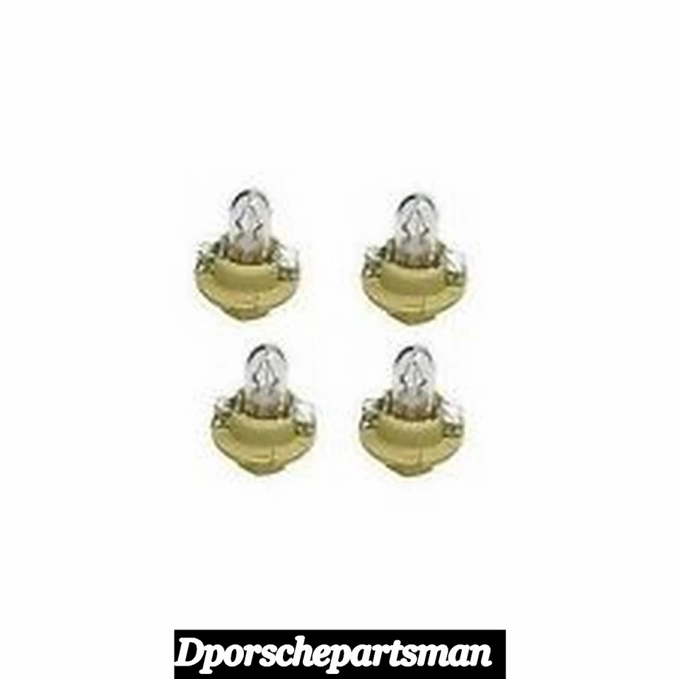 NEW Porsche 911 Bulb W/ Socket Base For Dashboard Instruments (12V-1.5W) [4] - Image 1 of 1