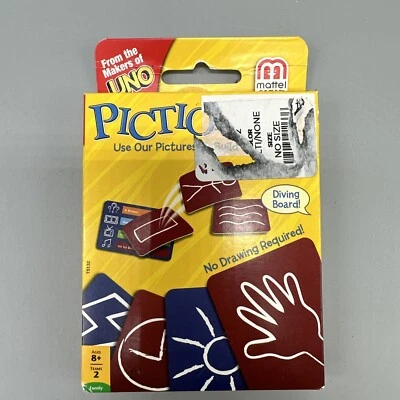 Pictionary Card Game Fast Play No Drawing Mattel 2012 - Image 1 of 4