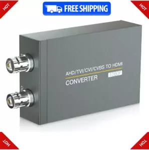 CVI/TVI/AHD to HDMI Converter, Full HD 4K 720P/1080P/3MP/4MP/5MP/8MP AHD/TVI/... - Picture 1 of 8