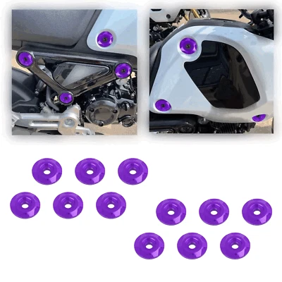 Juego completo de cubierta de panel lateral para Honda GROM 125 MSX 125 2022-24 12 PIEZAS lavadora de borde Foto 1 de 4
