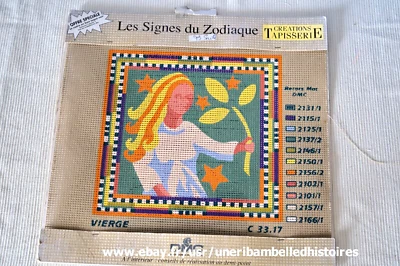 Canevas DMC, les signes du zodiaque, Vierge, - Photo 1/2