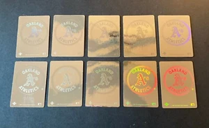 OAKLAND ATHLETICS A'S 1991 Upper Deck Team Logo Holograma - Lote de 10 cartas - ¡Envío y devolución gratuitos! - Imagen 1 de 1