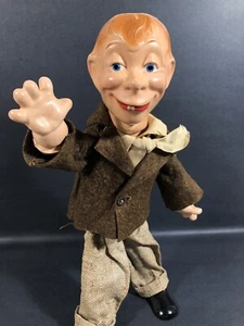 1940s VINTAGE IDEAL MORTIMER SNERD POSEABLE ANTIQUE 12” DOLL PUPPET EDGAR BERGEN - Picture 1 of 12