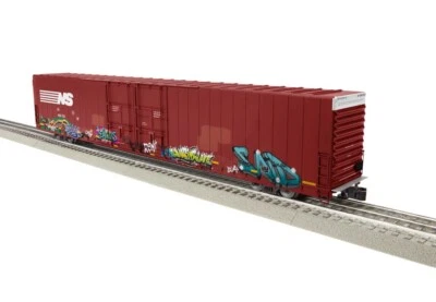 LIONEL NORFOLK SOUTHERN (GRAFFITI) 86’ HI CUBE AUTO PARTS BOX CAR 2226420! HIGH - Image 1 of 4