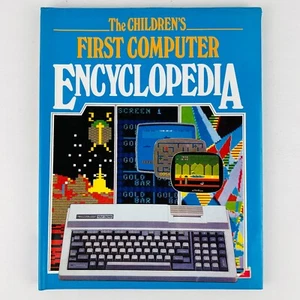 Children's First Computer Encyclopedia Keith Wicks RARE Original PC Introduction - Picture 1 of 10