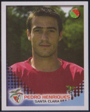 2002-03 Panini Futebol Portugal Stickers #275 Pedro Henriques (Santa Clara)