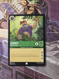 Starkey - Devious Pirate 88/204 Non Comune Nelle Terre degli Inchiostri Disney Lorcana TCG - Foto 1 di 2