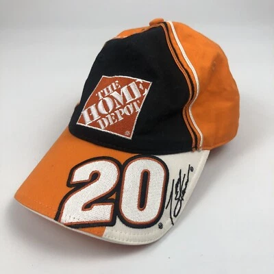 Gorra Home Depot Tony Stewart 20 NASCAR con correa trasera Foto 1 de 4
