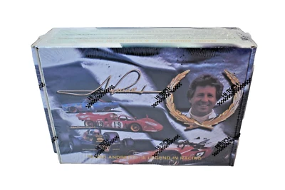 Hi-Tech 1992 Mario Andretti A Legend in Racing 50 Card Set Factory Sealed - Image 1 of 4