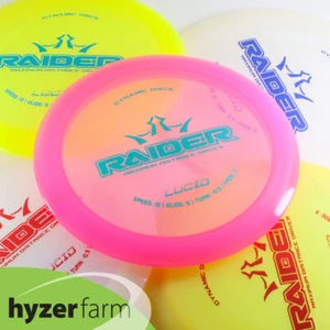 Dynamic Discs LUCID RAIDER *pick weight & color* Hyzer Farm disc golf driver - Picture 1 of 7