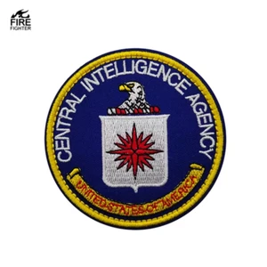 CIA Central Intelligence Agency Embroidered Hook and Loop Patch FREE USA SHIPPIN - Picture 1 of 1