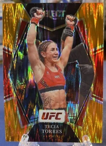 2022 Select UFC TECIA TORRES #126 PREMIER Level ORANGE FLASH PRIZM SP - Picture 1 of 2