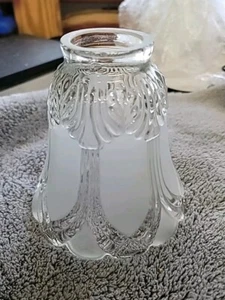 Home Decorators FROSTED HEAVY GLASS GLOBE SHADE LAMP REPLACEMENT LIGHTING - Picture 1 of 3