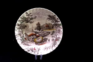 Staffordshire YORKSHIRE Ironstone 8" Vegetable Serving Bowl (s) England Farm Hay - Picture 1 of 5